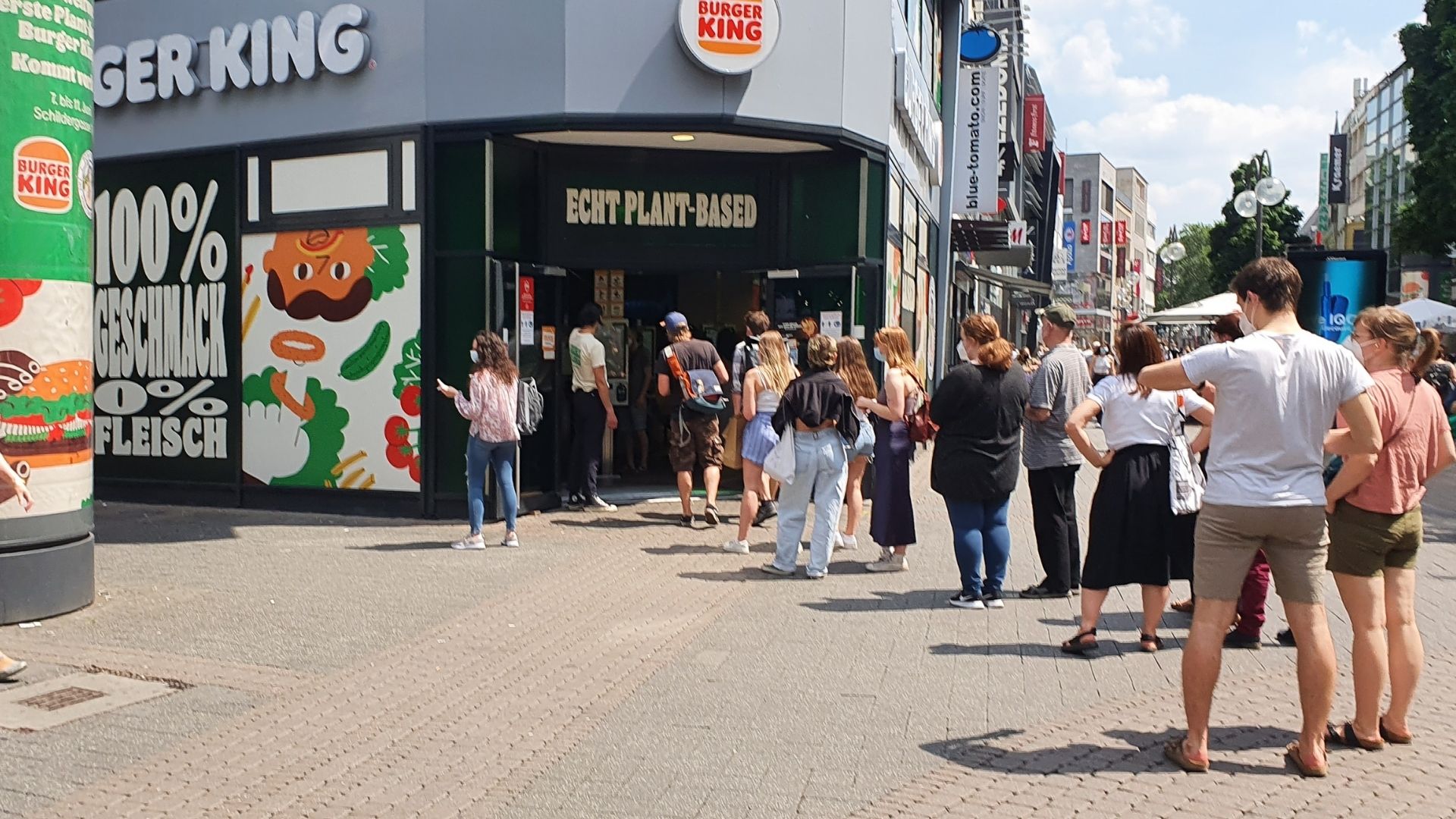 Vegan Plant Based Burger King Germany Cologne