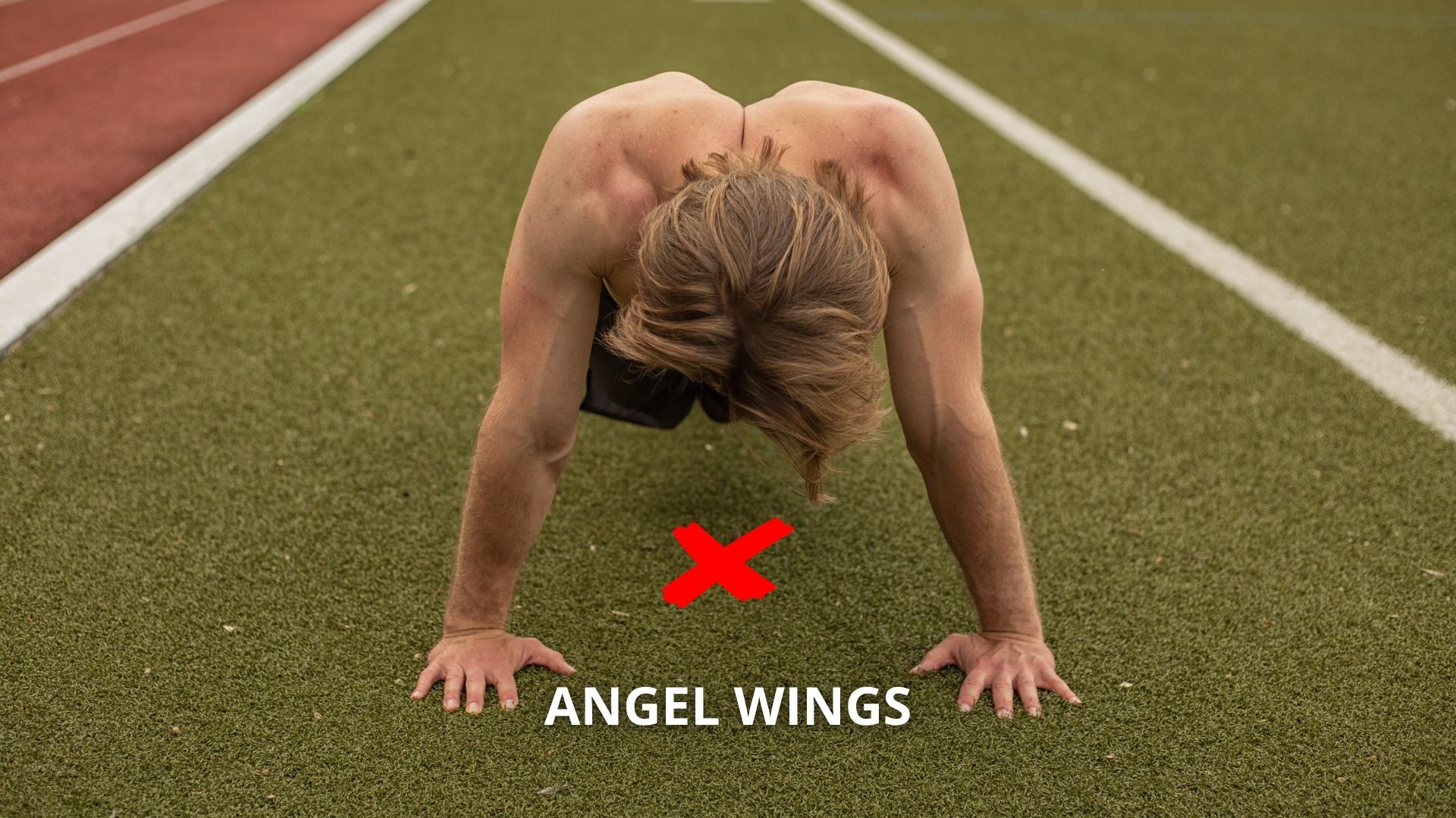 02 Liegestütze lernen Anfänger - Angel Wings vermeiden