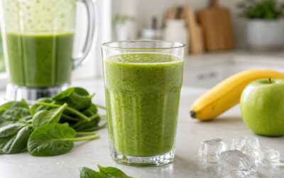 Grüner Frühstücks Smoothie