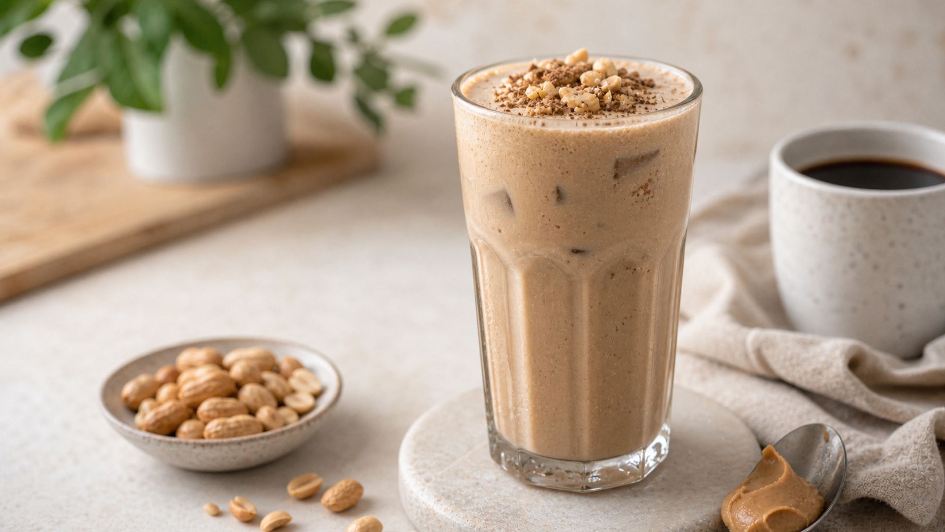 Peanut Coffee Protein Shake - ©Allround Athletics