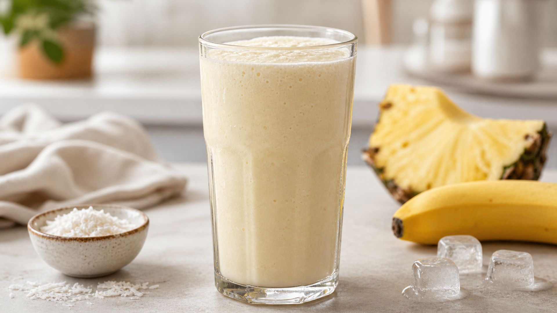 Pina Colada Protein Shake - ©Allround Athletics -